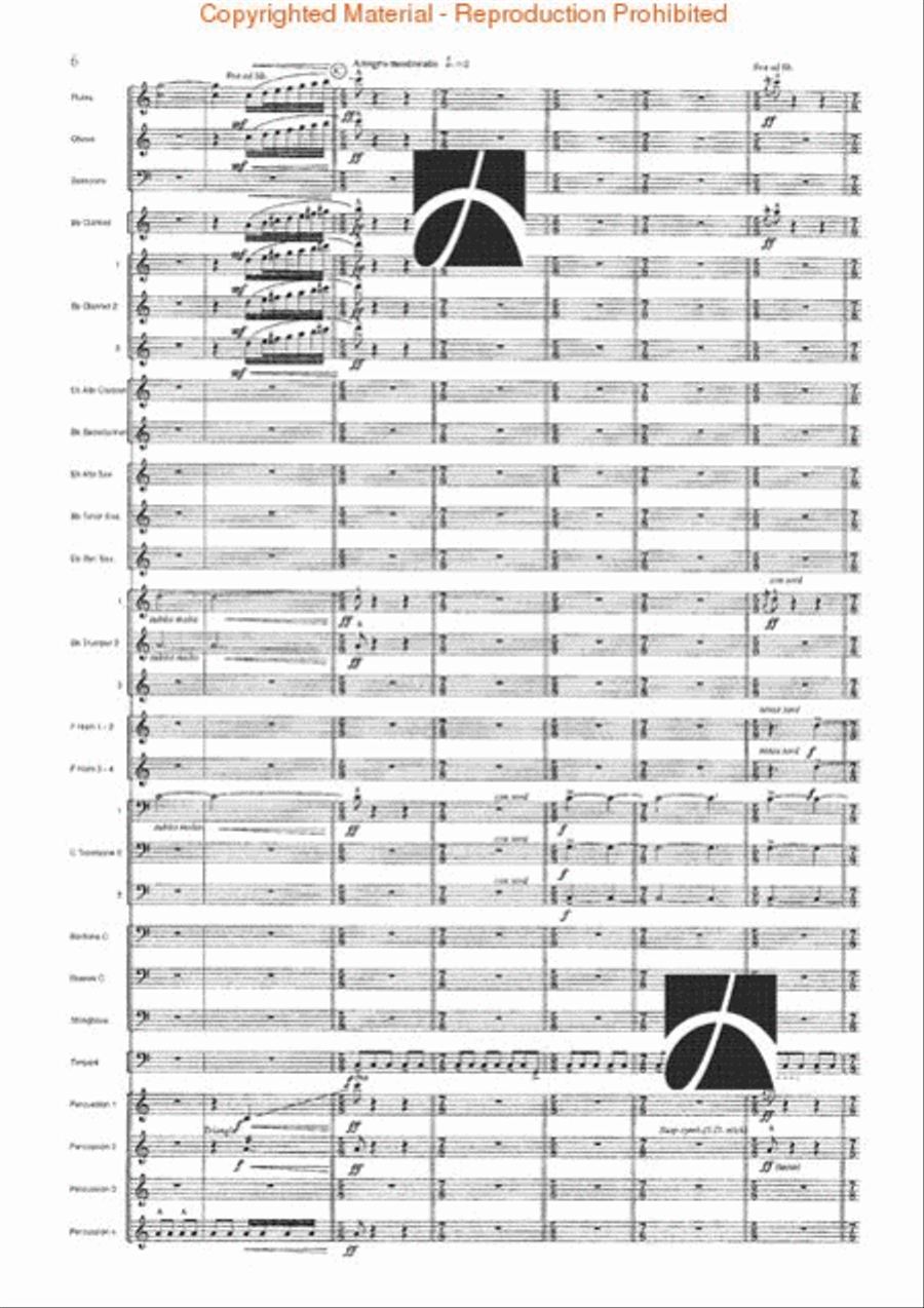 Spartacus Concert Band scores gallery preview page 7