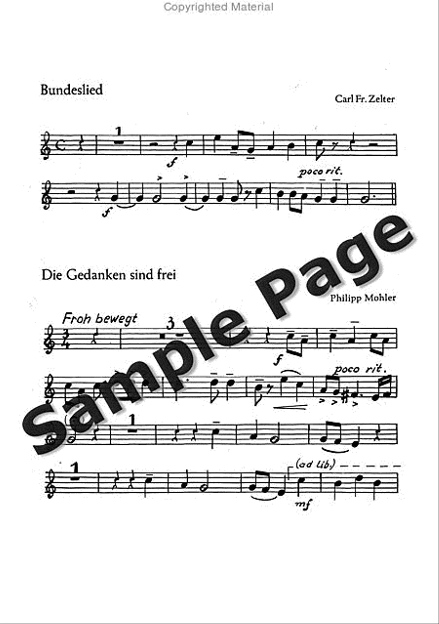 Mohler Ph Festliche Liedkantate Op37(dsb TTBB scores gallery preview page 27