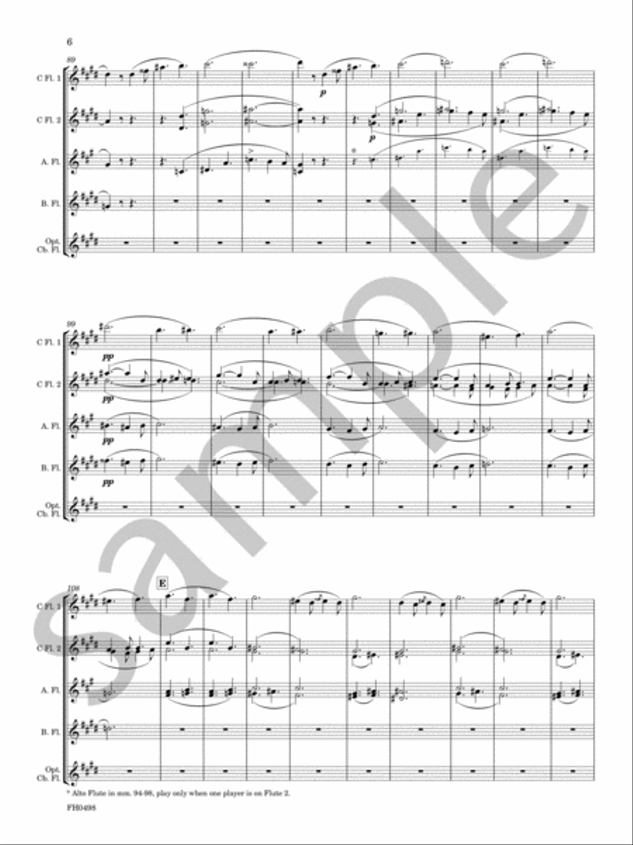 Angelus! Priere aux Anges Gardiens Chamber Music scores gallery preview page 7