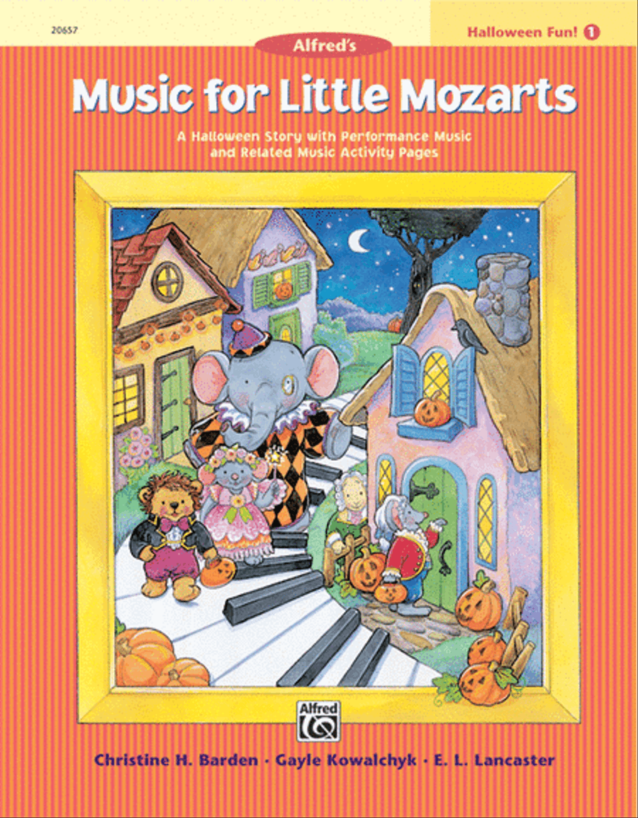 Music for Little Mozarts Halloween Fun, Book 1 Piano Method scores gallery preview page 1
