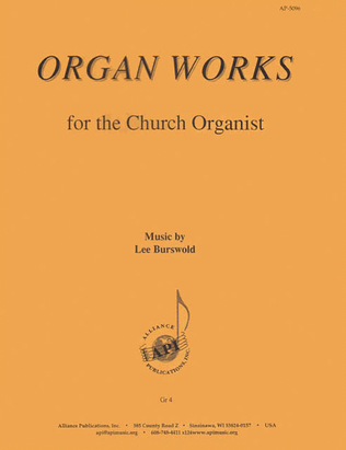 Book cover for Organ Works For The Church Organist