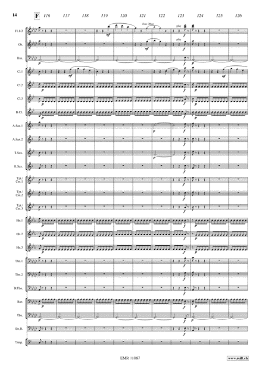 Egmont Egmont Concert Band scores gallery preview page 15