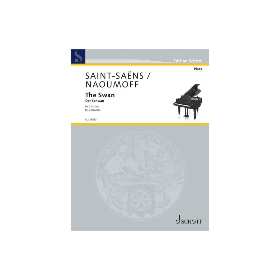 The Swan The Swan 1 Piano, 4-Hands scores gallery preview page 1
