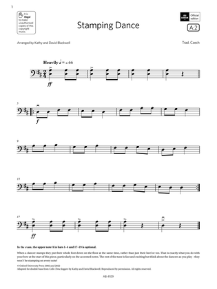 Stamping Dance (Grade Initial, A2, from the ABRSM Double Bass Syllabus from 2024)