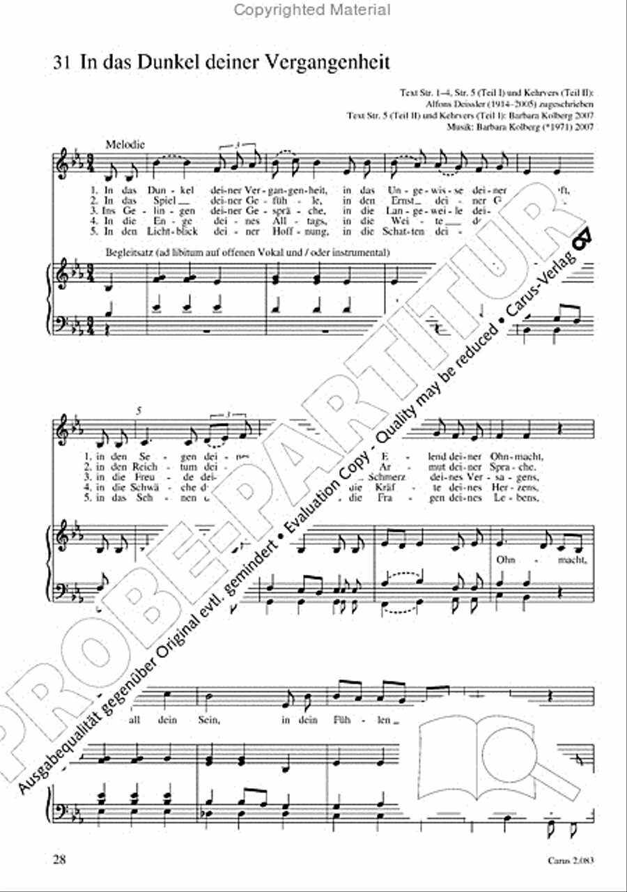 Choirbook of Mourning Choirbook of Mourning Choir scores gallery preview page 25
