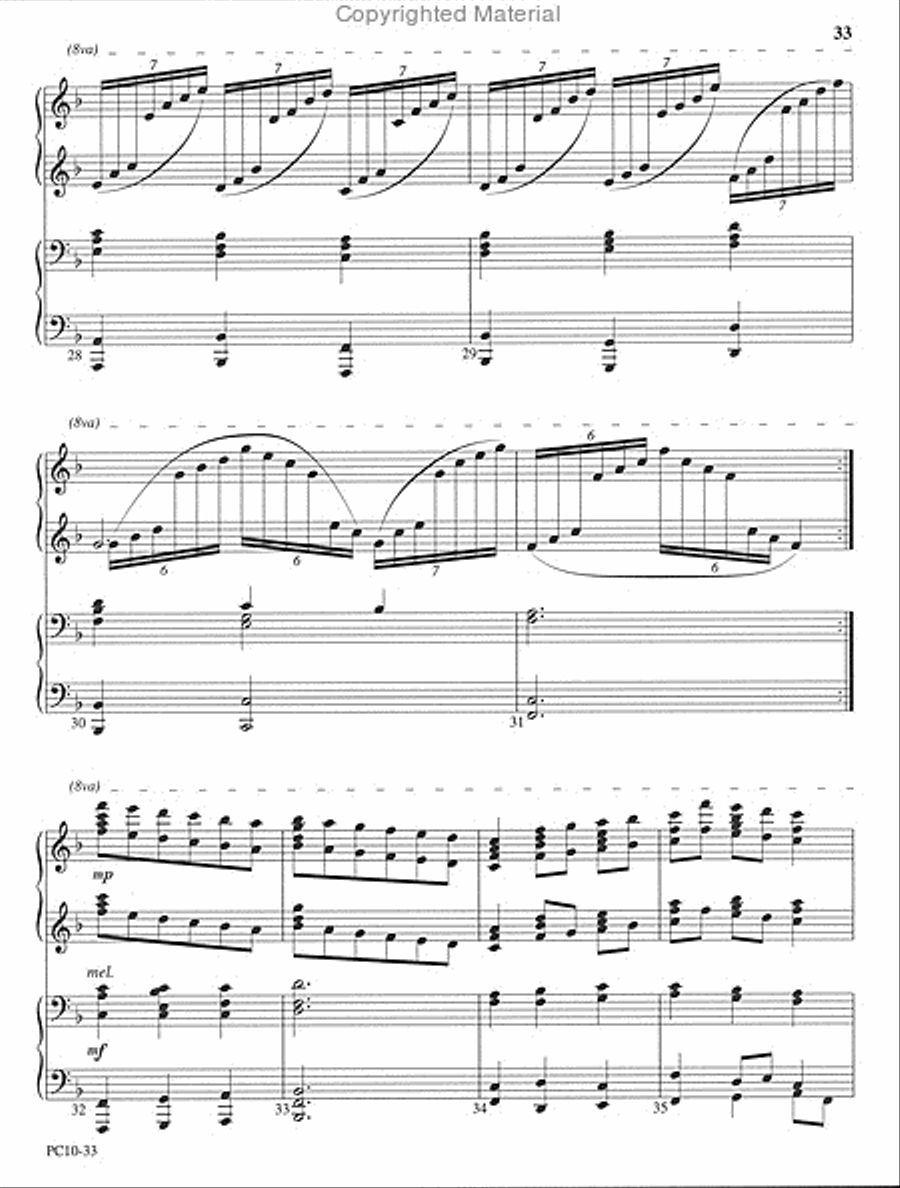 Shared Spirit Shared Spirit Piano Duet scores gallery preview page 5