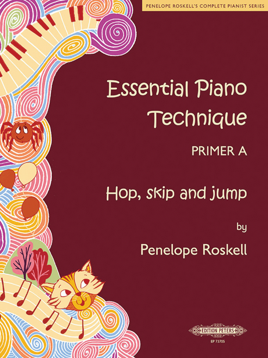 Essential Piano Technique Primer A -- Hop, Skip, and Jump Piano Method scores gallery preview page 1