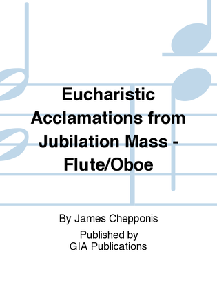 Eucharistic Acclamations - Instrument edition