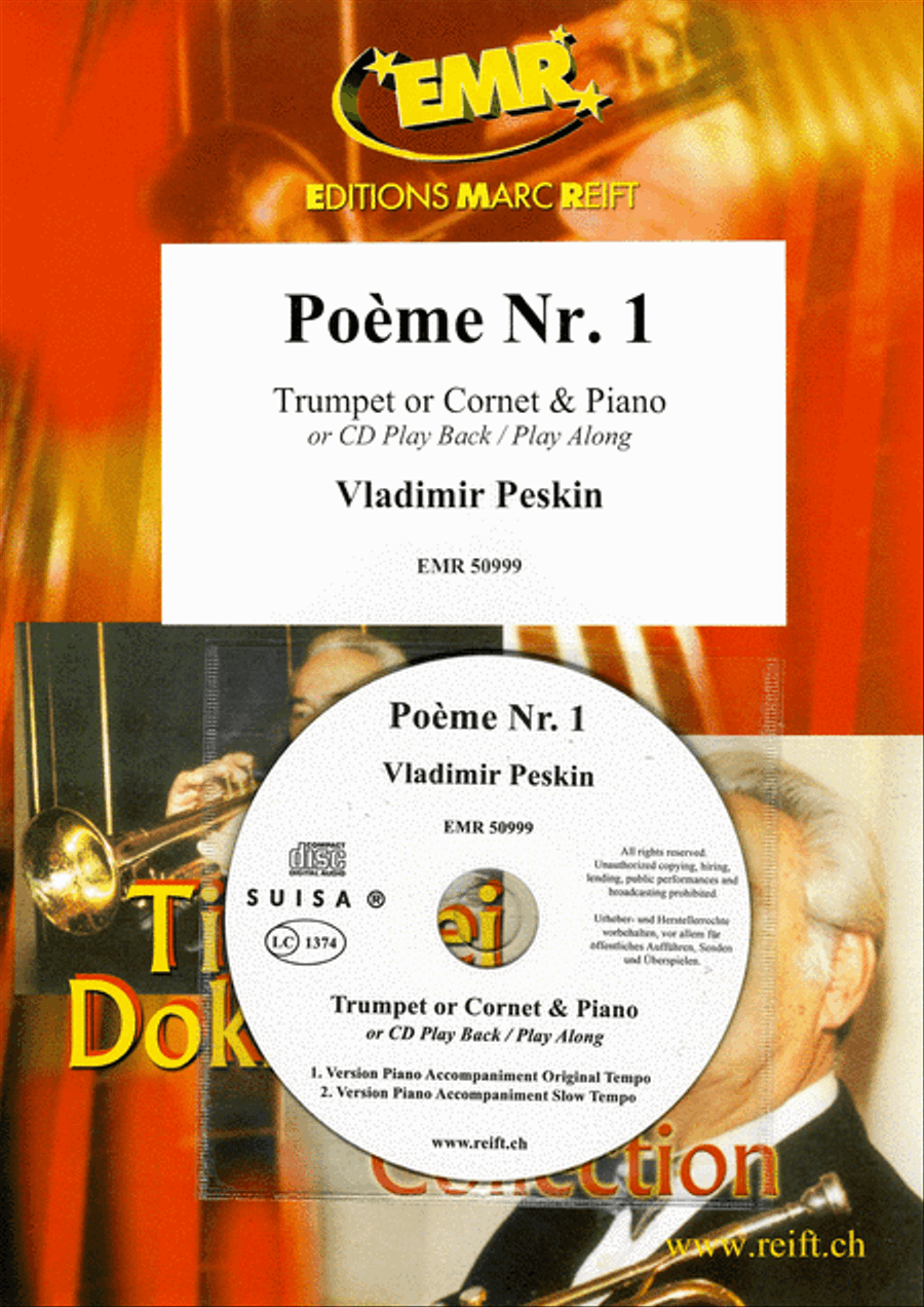 Poeme No. 1 Cornet scores gallery preview page 1