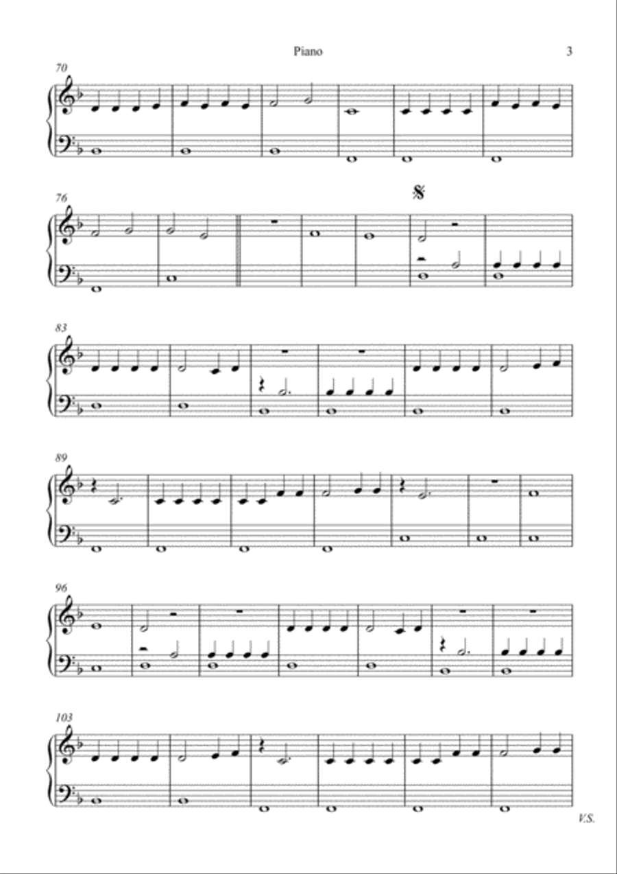 Despacito Easy Piano scores gallery preview page 3