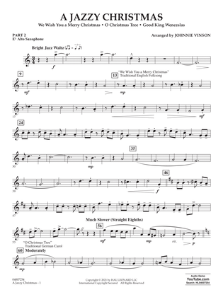 A Jazzy Christmas - Pt.2 - Eb Alto Saxophone