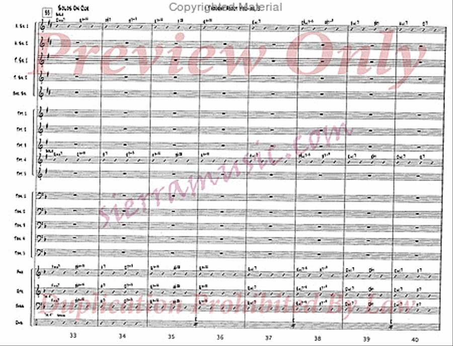 I Thought About You Jazz Ensemble scores gallery preview page 6