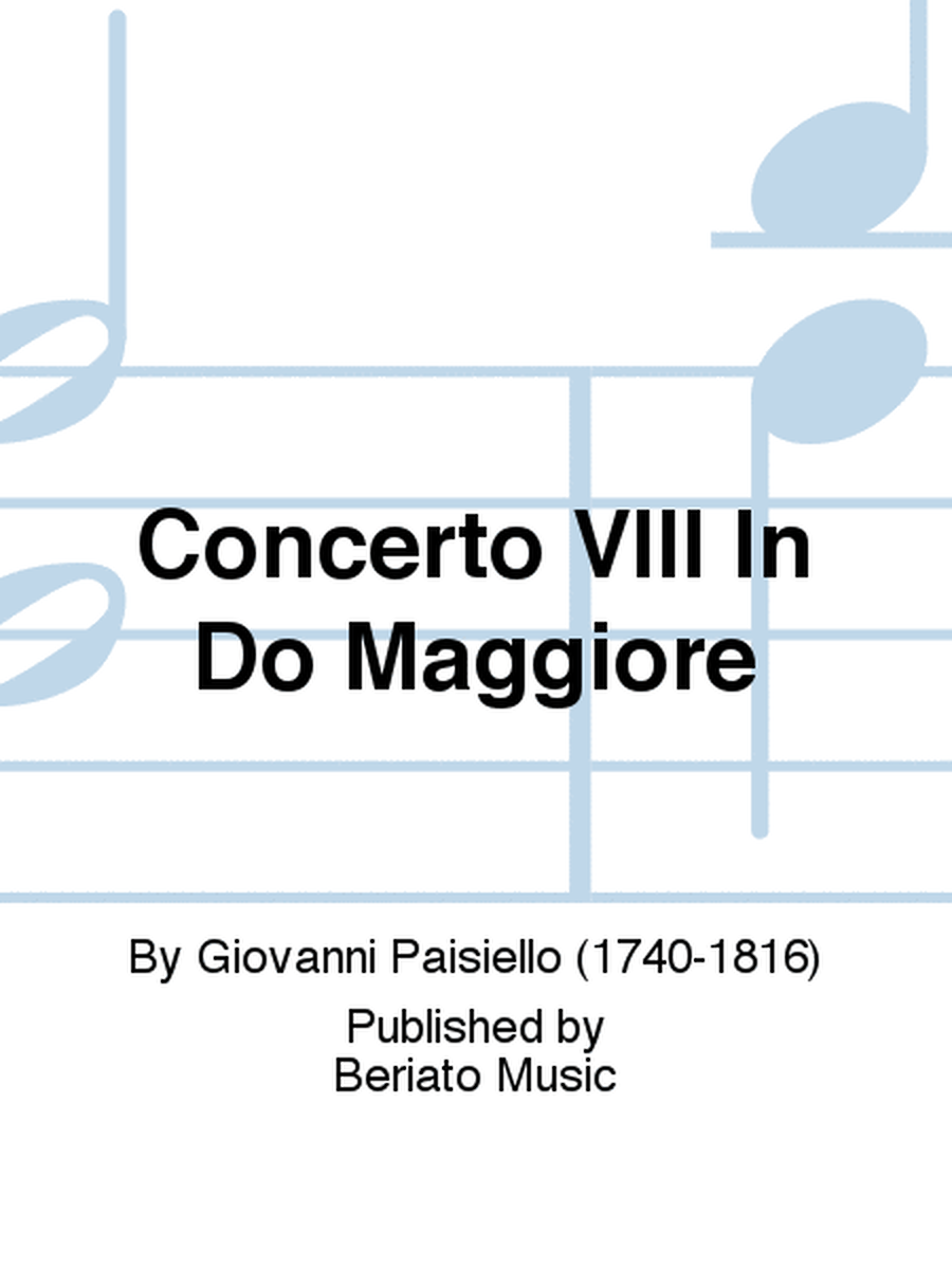 Concerto VIII in Do Maggiore