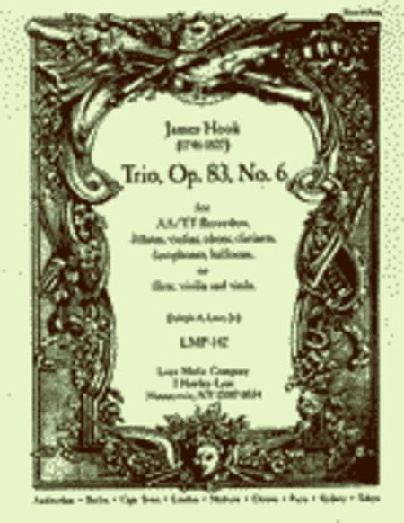 Trio, Op. 83, No. 6