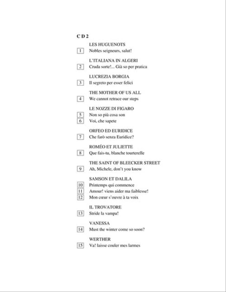 Arias for Mezzo-Soprano Arias for Mezzo-Soprano Mezzo-Soprano Voice scores gallery preview page 4