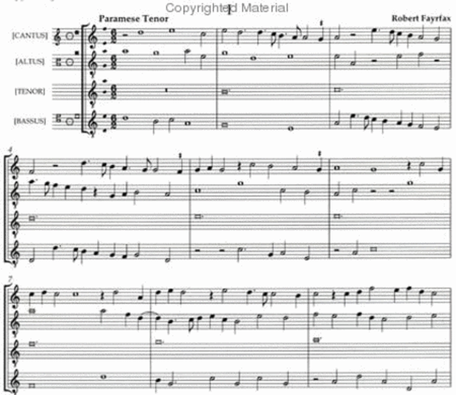 Instrumental Pieces From The Henry VIII Mass - 4 Scores