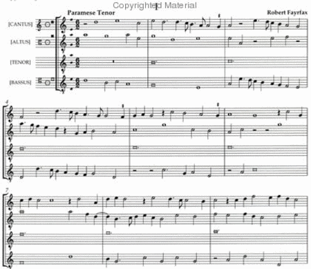Instrumental Pieces From The Henry VIII Mass - 4 Scores