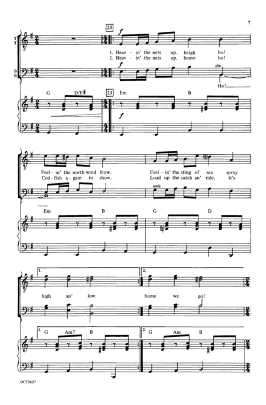 Finnan Haddie (from Celtic Songs) Choir scores gallery preview page 6