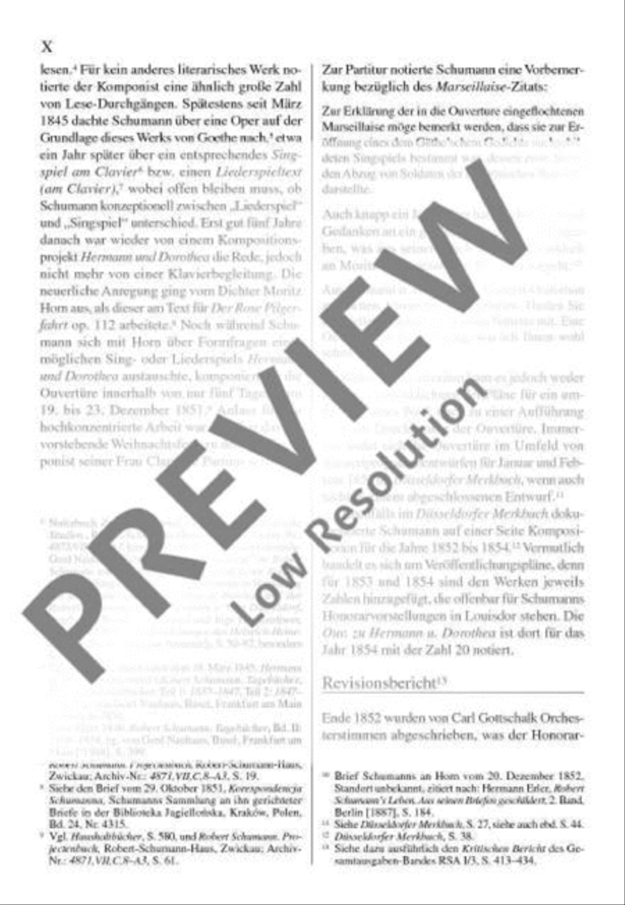 Overture zu Goethes Hermann und Dorothea Orchestra scores gallery preview page 11