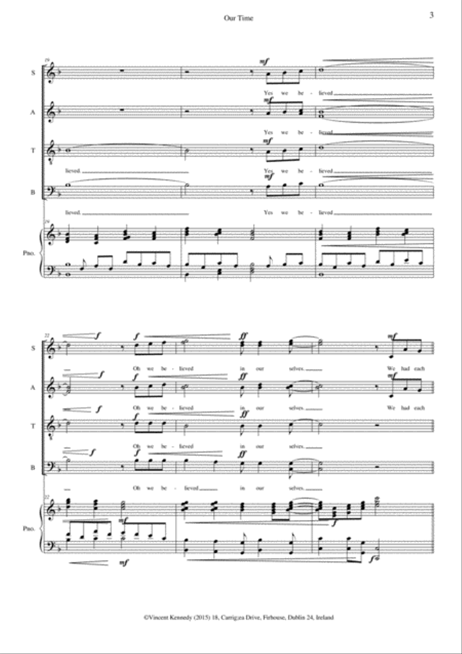 Our Time Our Time 4-Part scores gallery preview page 3
