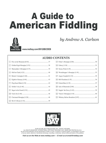 A Guide to American Fiddling image number null