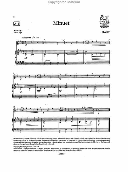 Grade 2 Selected Flute Exam Pieces 2008-2013