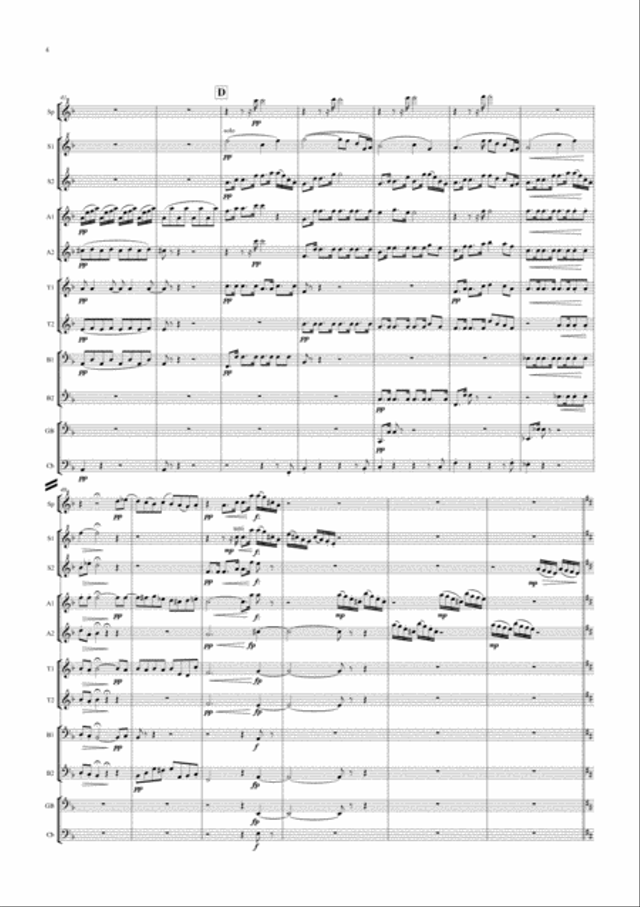 Dvorak: Serenade for Strings String Orchestra scores gallery preview page 4