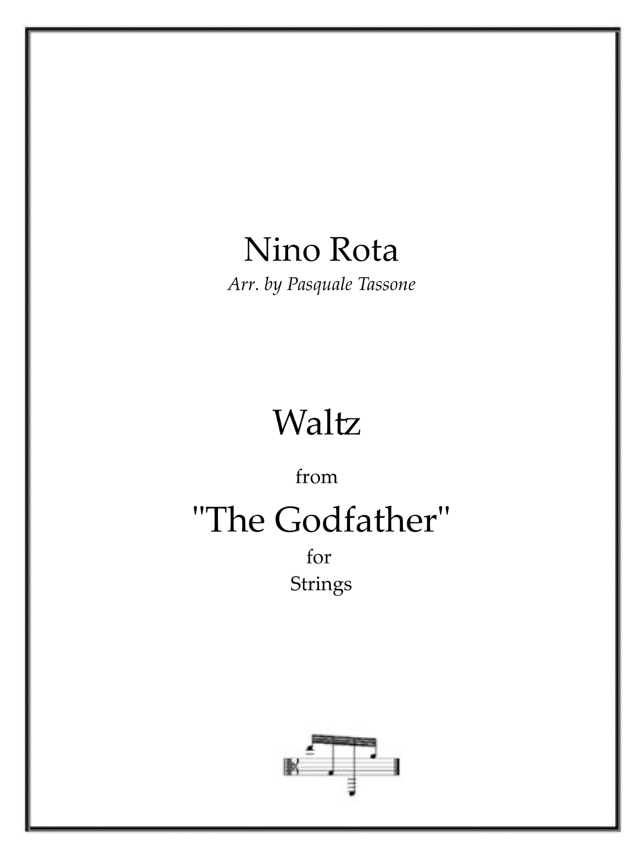 The Godfather Waltz String Quintet scores gallery preview page 1