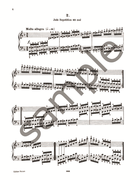 40 Daily Exercises Op. 337 for Piano