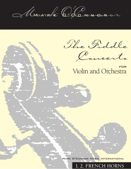 The Fiddle Concerto (brass parts – violin and symphony orchestra) image number null