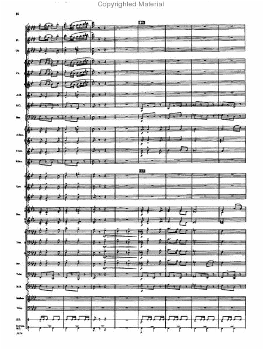 Proud Spirit Concert Band scores gallery preview page 15