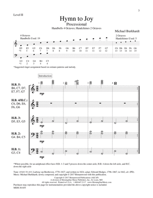 Hymn to Joy from Four Reproducible Processionals (Downloadable)