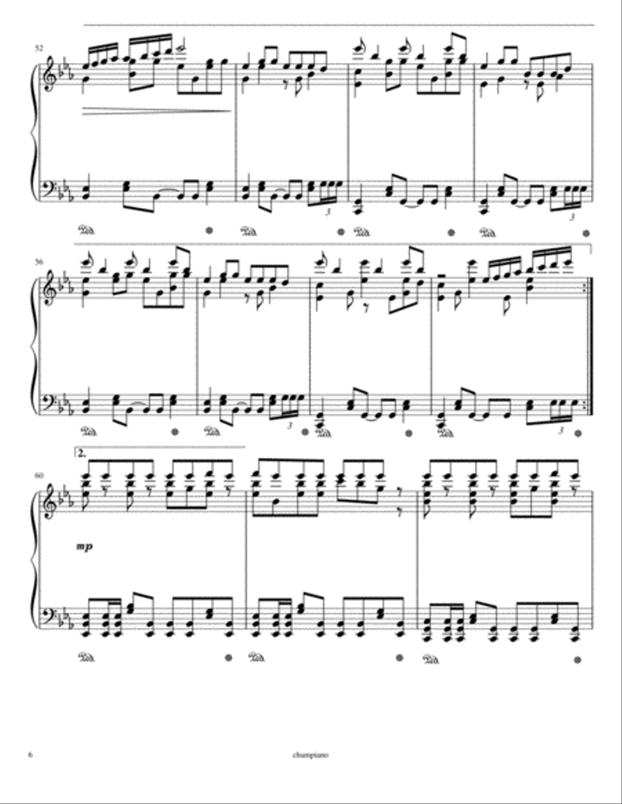Red Velvet-Power Up (Advanced Piano Arrangement) Easy Piano scores gallery preview page 6