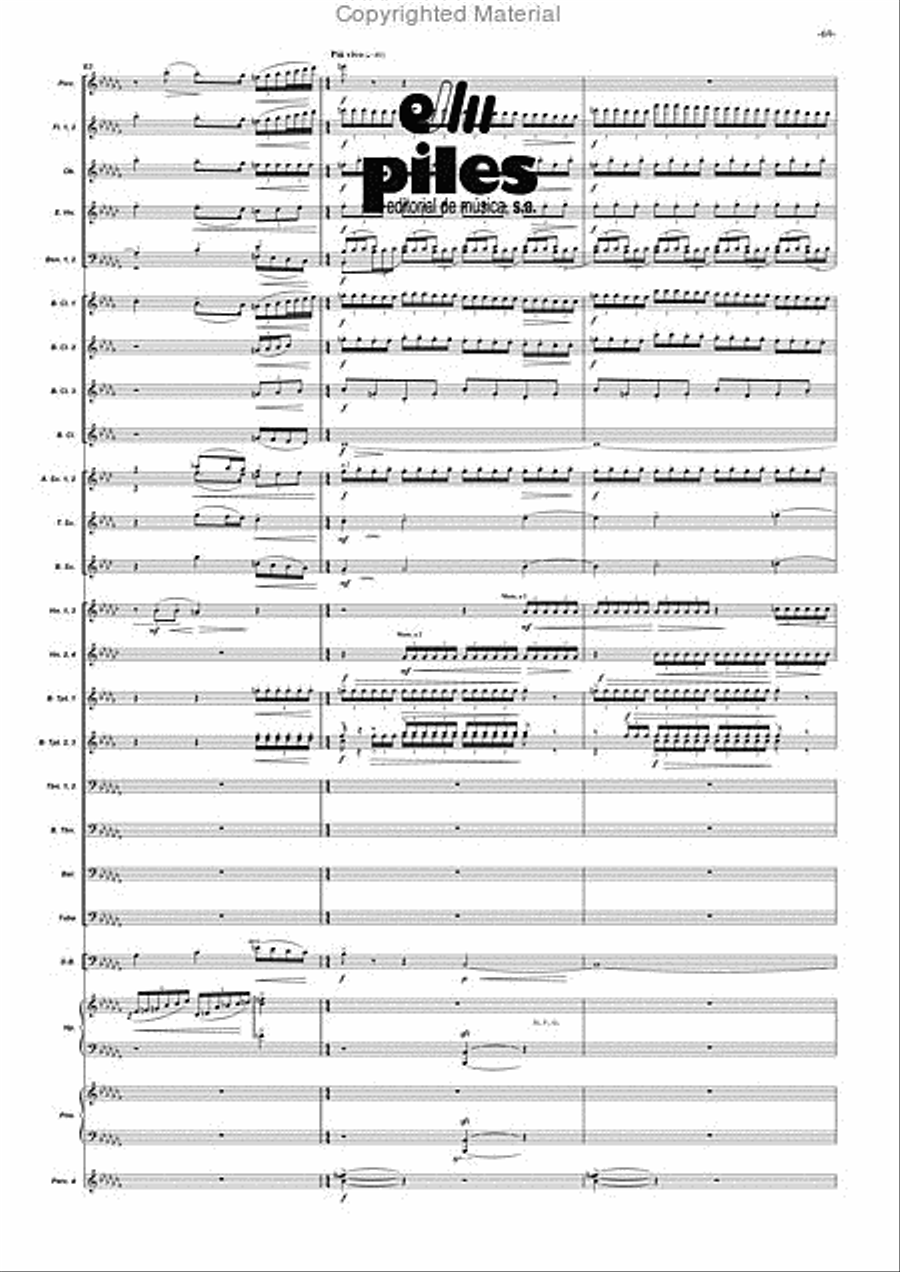 Duende Duende Concert Band scores gallery preview page 70