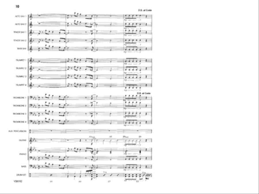 Boomerang Boomerang Jazz Ensemble scores gallery preview page 10