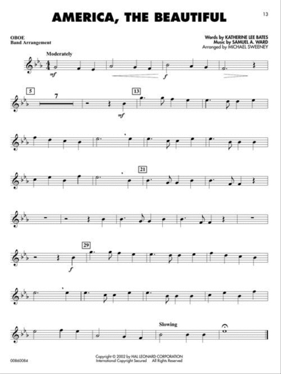 Patriotic Favorites Concert Band Methods scores gallery preview page 5