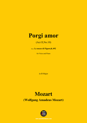 W. A. Mozart-Porgi amor(Act II,No.10),in B Major