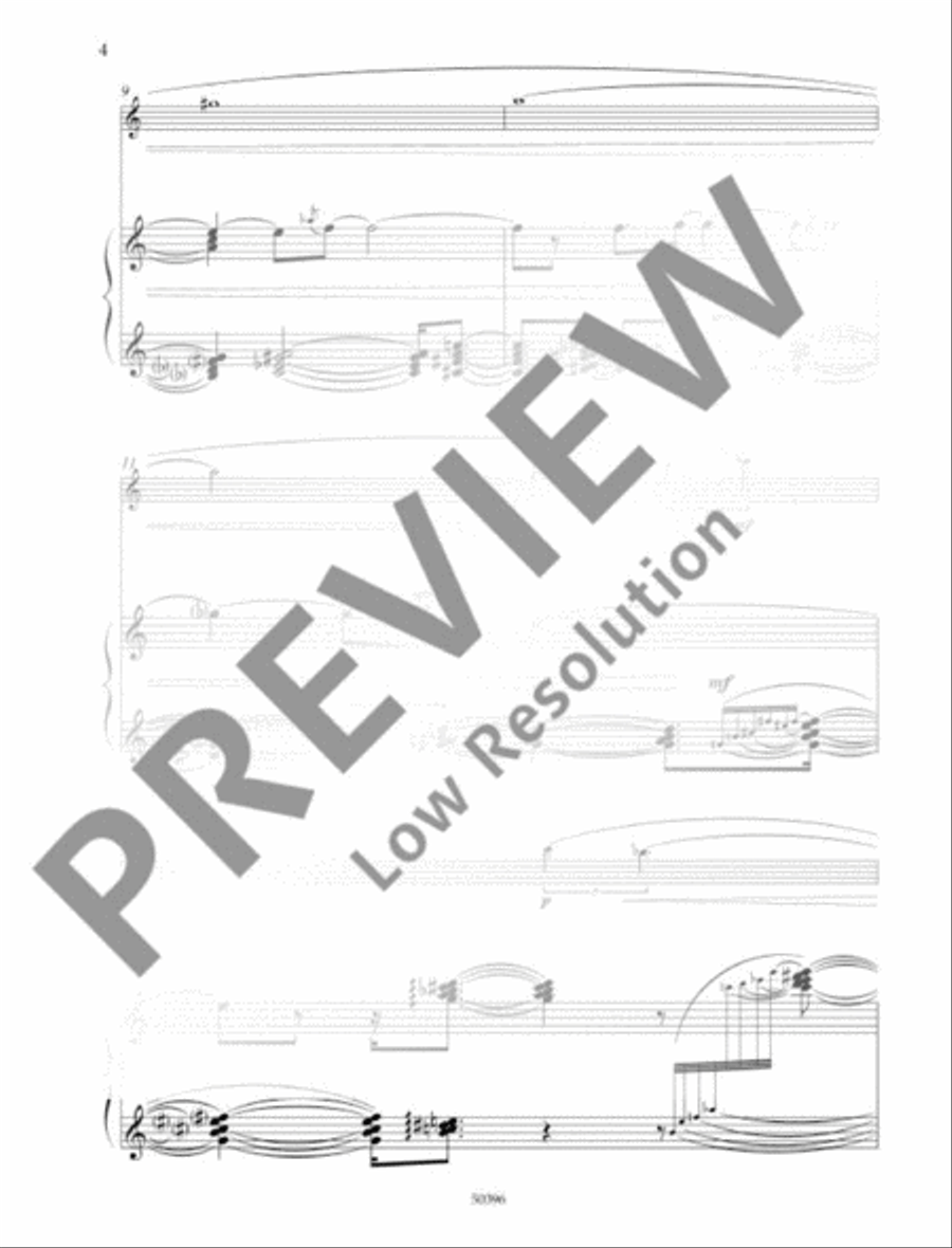 Epitaph Violin Solo scores gallery preview page 5