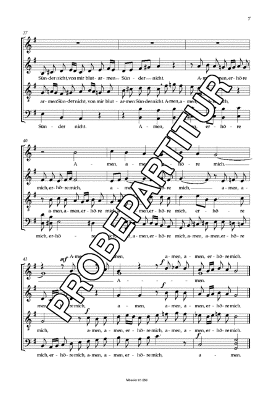 Vor deinen Thron tret ich hiermit BWV 668 4-Part scores gallery preview page 8