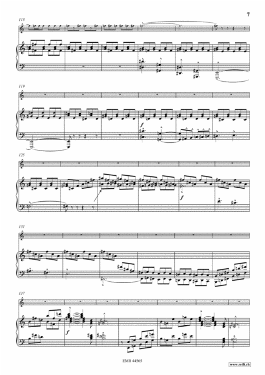 Scherzo Tenor Saxophone scores gallery preview page 8