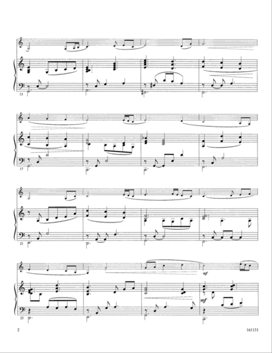 Amazing Grace Violin Solo scores gallery preview page 3