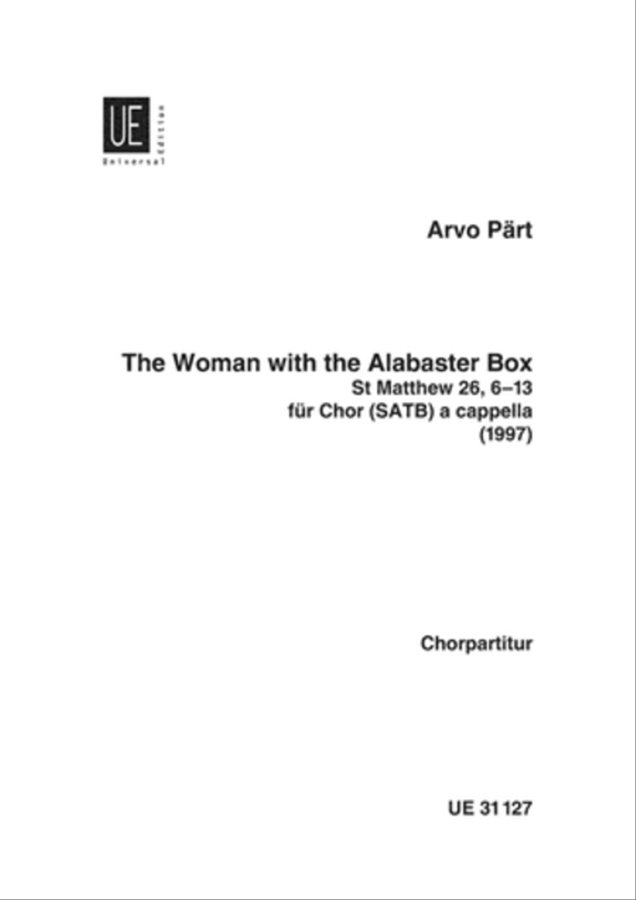 Woman With The Alabaster Box Choir scores gallery preview page 1