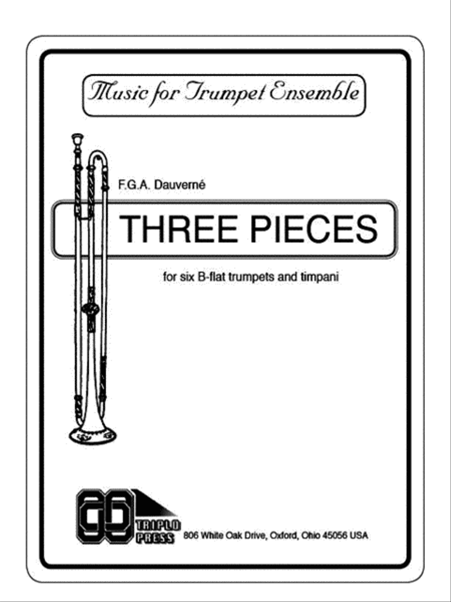 Three Pieces Small Ensemble scores gallery preview page 1