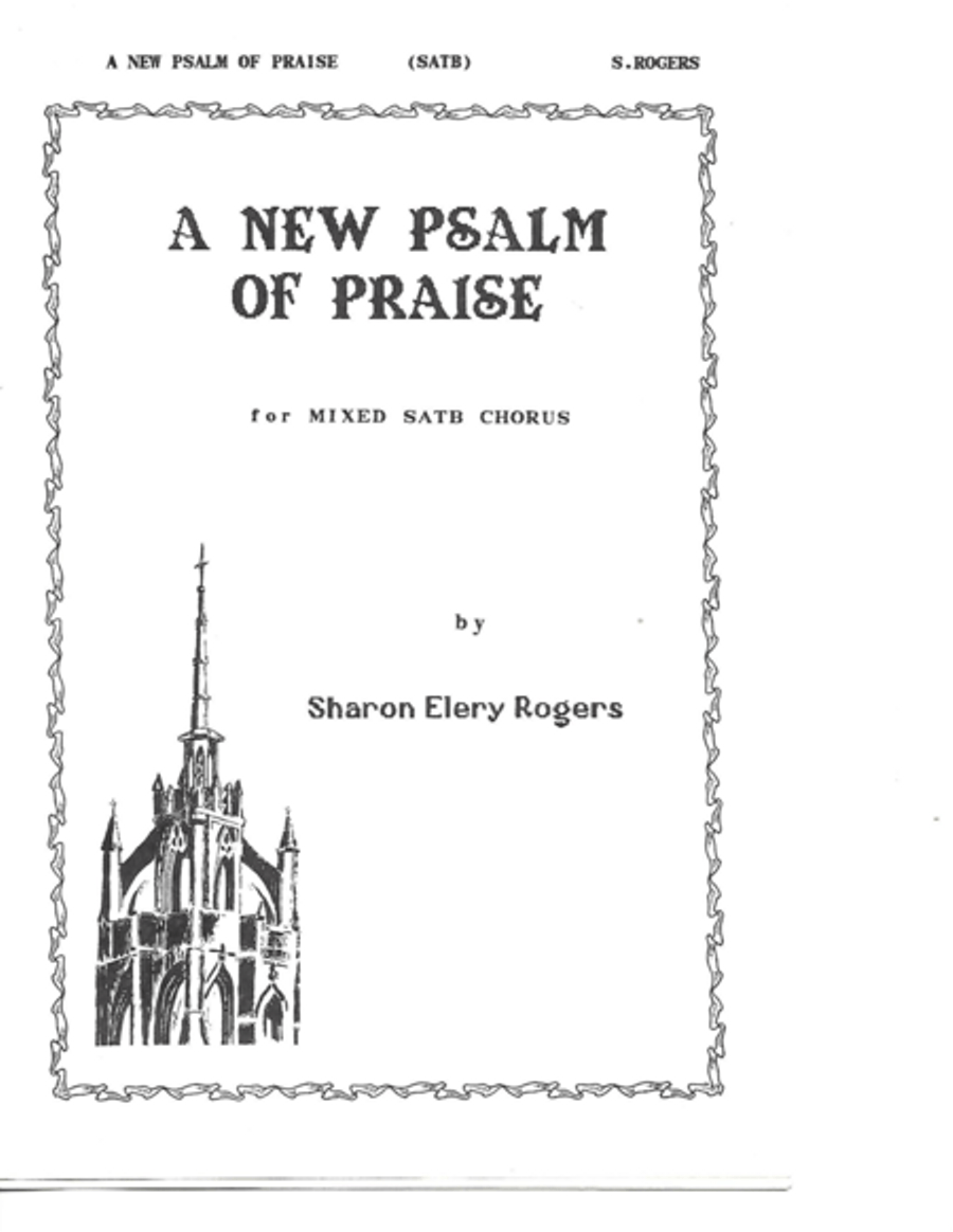 A New Psalm of Praise 4-Part scores gallery preview page 1