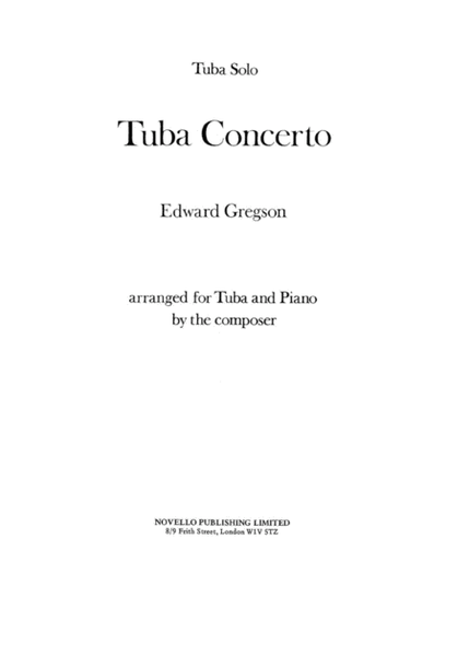Tuba Concerto - E. Gregson