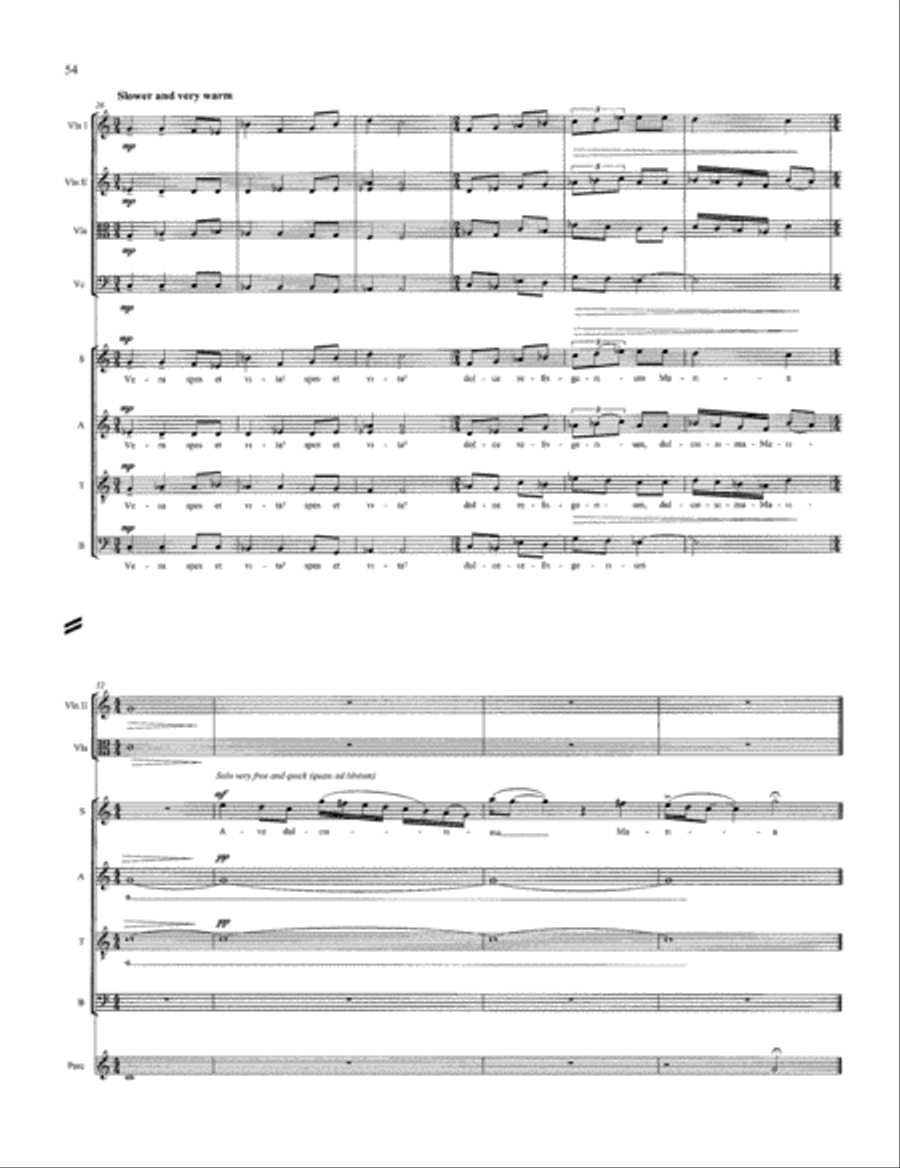 Regina Coeli (Study Score) Choir scores gallery preview page 17