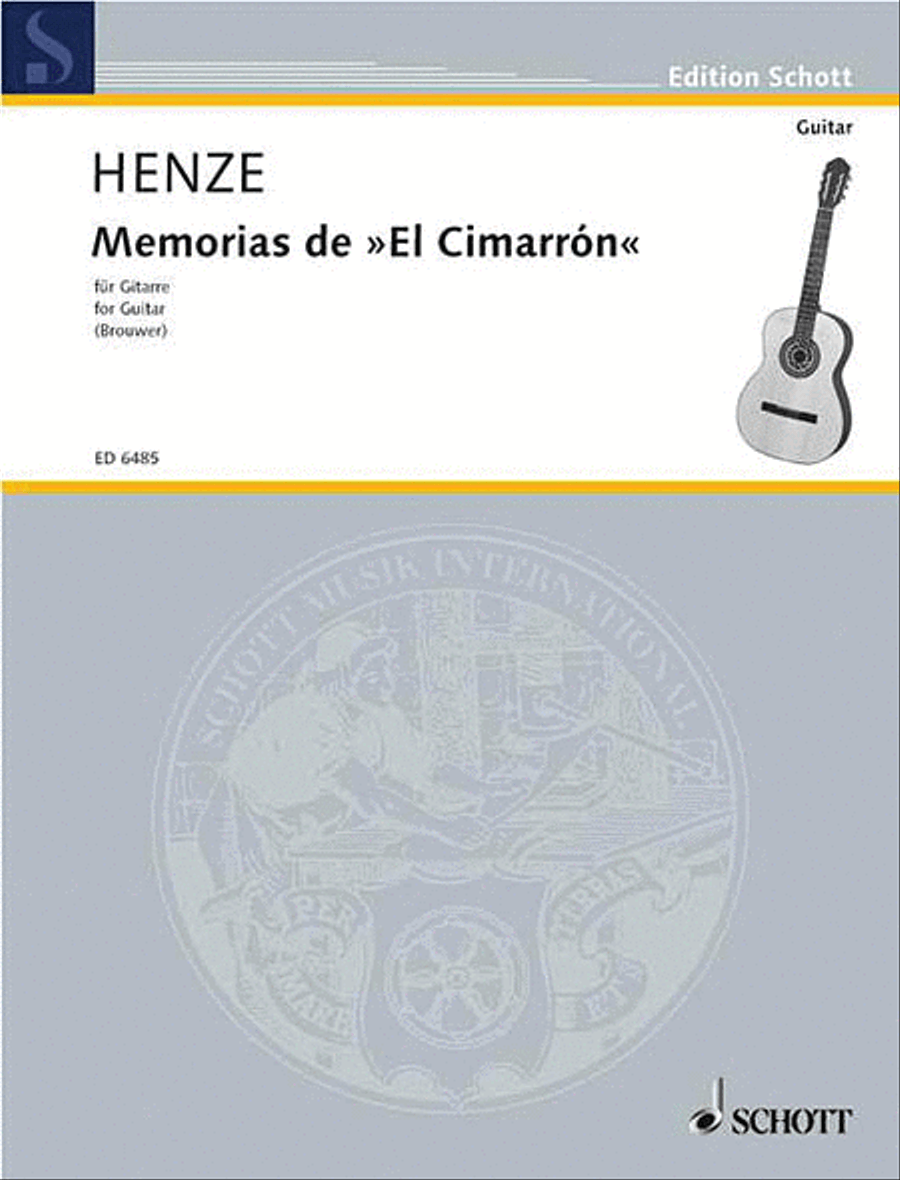 Memorias De El Cimarron Acoustic Guitar scores gallery preview page 1