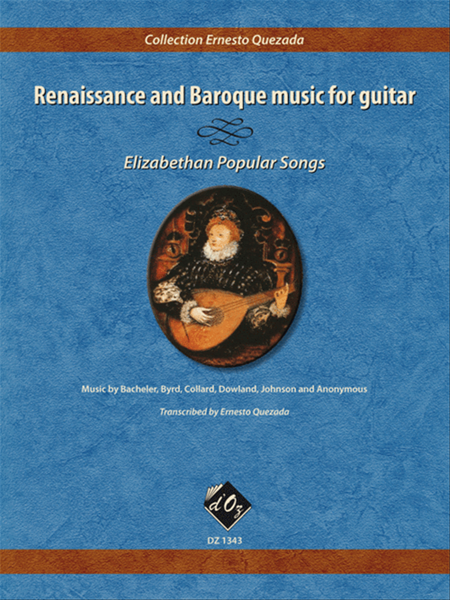Renaissance and Baroque music for guitar - Elizabethan Popular Songs Classical Guitar scores gallery preview page 1