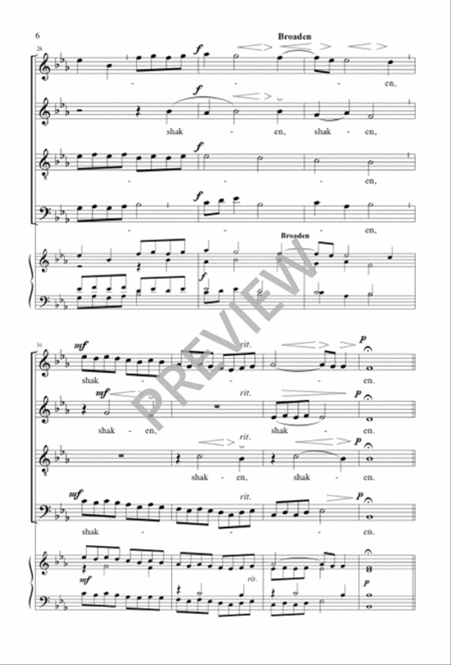 In God Alone Is My Soul at Rest 4-Part scores gallery preview page 6