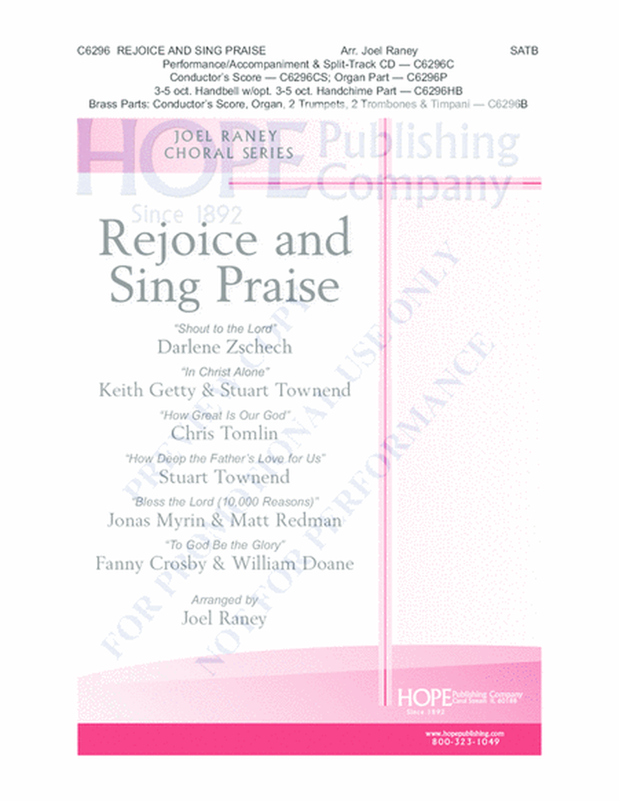Rejoice and Sing Praise image number null